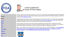 Desktop Screenshot of lennielightwave.com